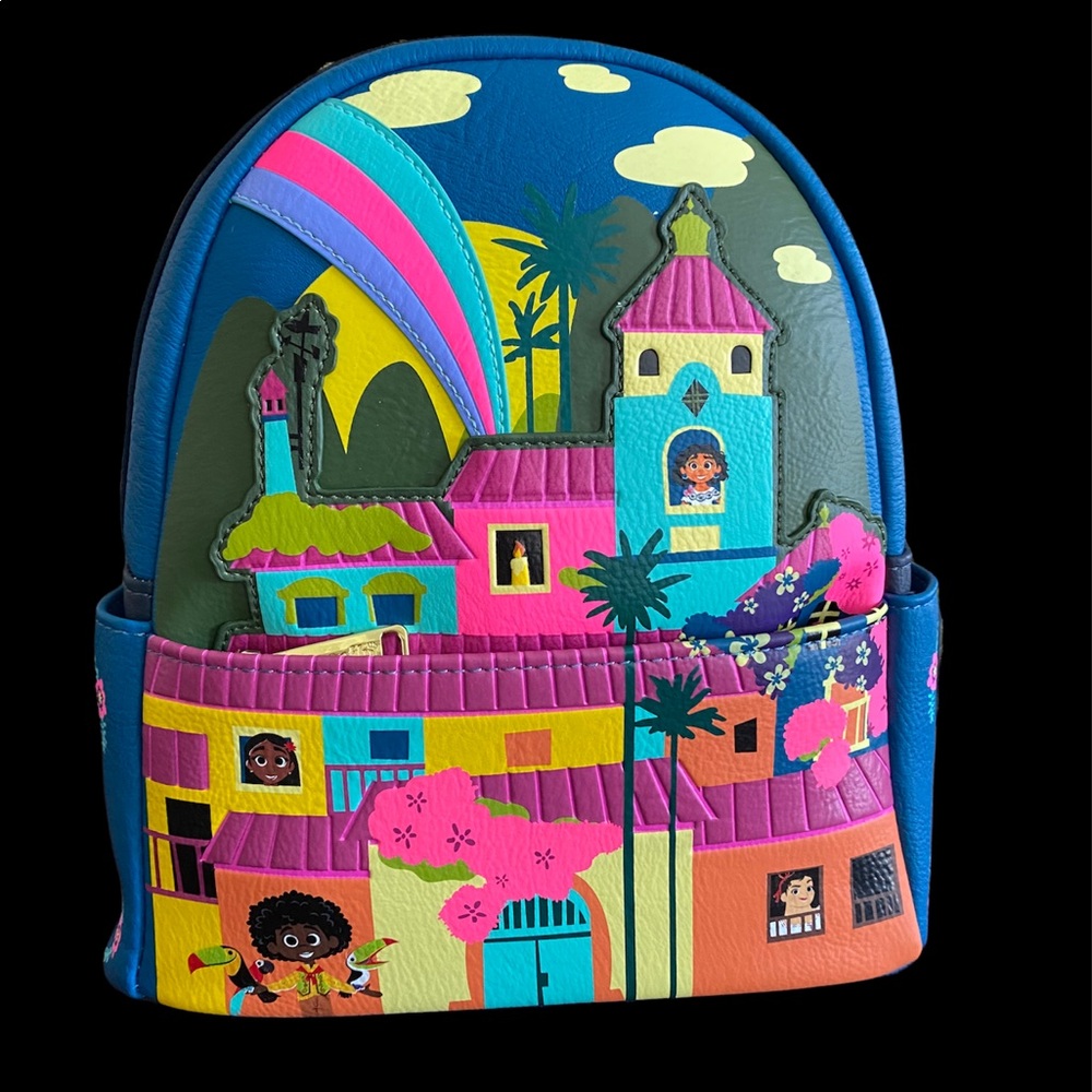 Disney Parks Encanto Madrigal Family Loungefly Mini Backpack NWT
